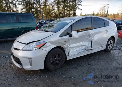2015 Toyota Prius Two from USA, damaged, VIN JTDKN3DU0F0440527